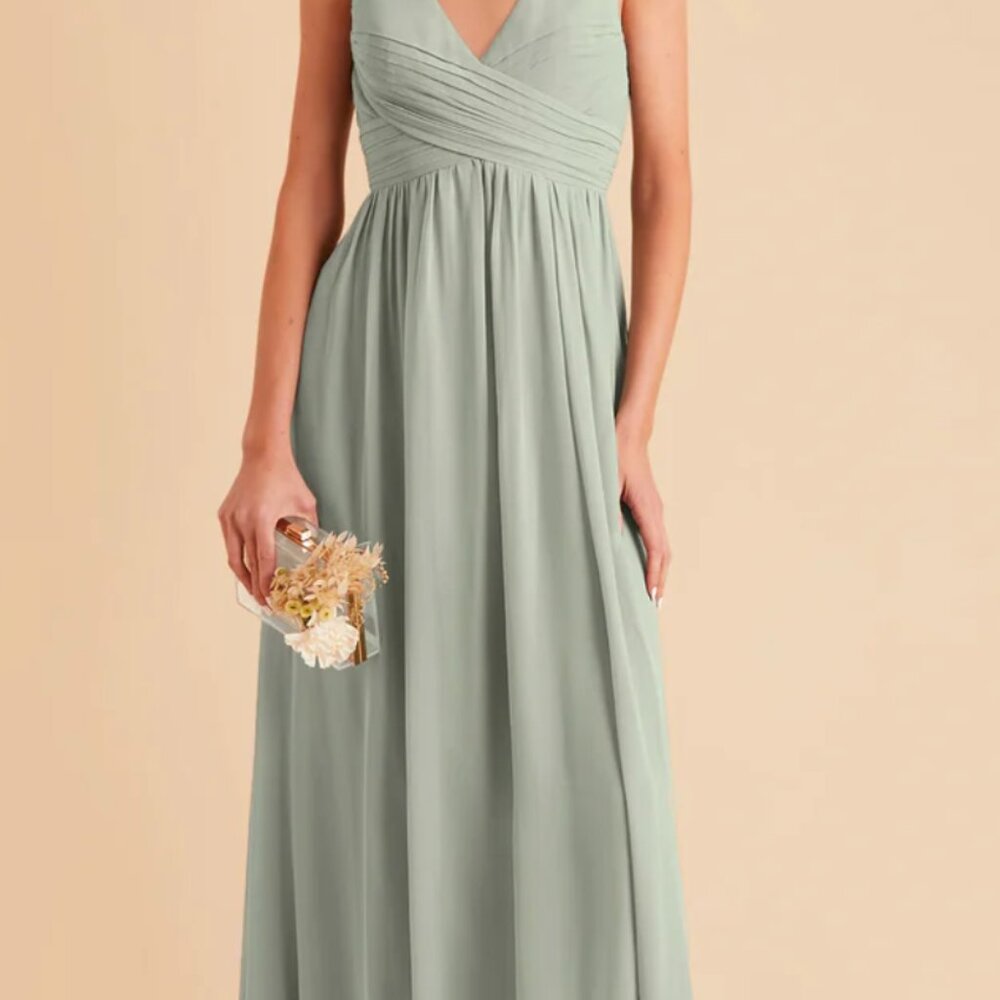 Birdy Grey - Size Large (unaltered) - Laurie Empire Dress - Sage - Picture 2 of 4